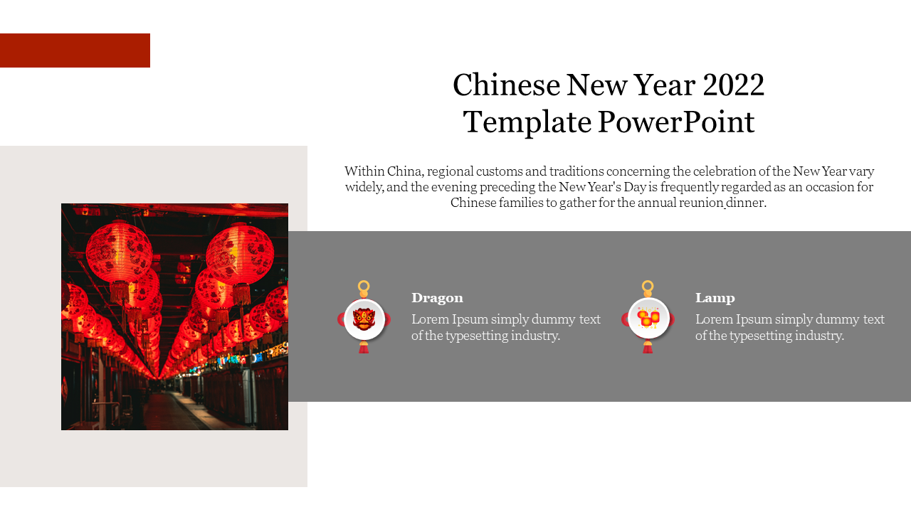 Chinese New Year 2022 Template PowerPoint